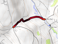 Shibden Wall from Shibden Dale