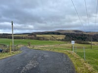 Shiplaw Road desde Eddleston