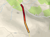 Shooting House Hill / Askwith Moor da Dicks Beck