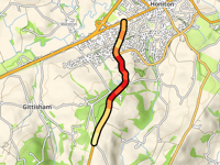 Sidmouth Road from Honiton