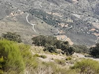 Sierra de Lújar from Los Tablones