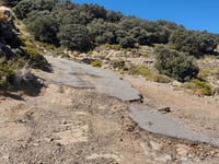 Sierra de Lújar from Los Tablones