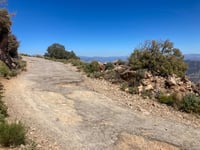 Sierra de Lújar from Puerto Camacho