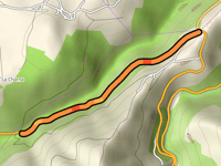 Sierra del Gavilán z Puente las Mestas