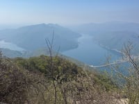Monte Sighignola / Balcone d'Italia depuis Scaria
