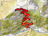 Signal Bisanne von Villard sur Doron über Route des Filles