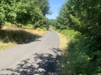 Signal de Beausoleil from Compreignac via Route d'Angelard