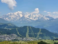 Signal de Bisanne from Beaufort via Hauteluce