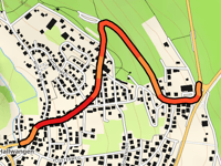 Silberwaldstrasse von Hallwangen