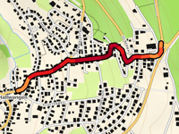 Silberwaldstrasse über Herdwasenstrasse