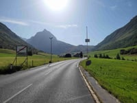 Silvretta-Hochalpenstrasse / Bielerhöhe von Gältur
