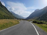 Silvretta-Hochalpenstrasse / Bielerhöhe von Gältur