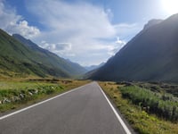 Silvretta-Hochalpenstrasse / Bielerhöhe von Gältur