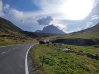 Silvretta-Hochalpenstrasse / Bielerhöhe von Gältur