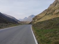 Silvretta-Hochalpenstrasse / Bielerhöhe from Gältur