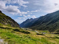 Silvretta-Hochalpenstrasse / Bielerhöhe da Gältur