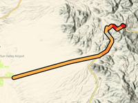 Sitgreaves Pass por Boundary Cone Road