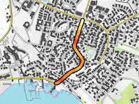 Skærbækvej über Skærbæk Havnegade