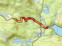 Skafsåvegen von Vråliosen