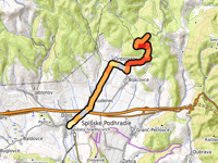 Skala von Spišské Podhradie