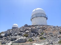 Skinakas Observatory from Gazi