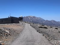 Skinakas Observatory from Gazi