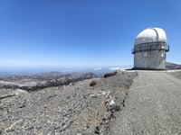 Skinakas Observatory from Gazi