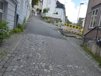 Skivebakken über Molløesmauet