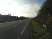 Skjernvej vanuit Grønbjerg