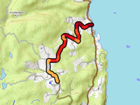 Skustadberg über Øverskogveien