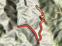 Skyline Boulevard via San Mateo Road