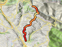 Skyline Boulevard via Snake Road