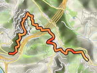 Skyline Boulevard via Tunnel Road
