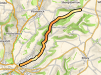 Slad Road von Stroud