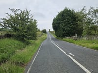 Slaidburn Road from Waddington