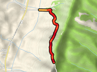 Smith Gap from Cane Creek