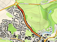 Sod Hill przez Grassington Road
