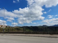 Sogliano al Rubicone from Ponte Uso