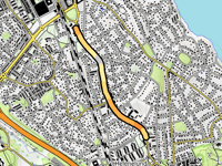Sollentunavägen desde Sollentuna