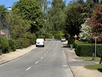 Sollerød Slotsvej desde Mothsvej
