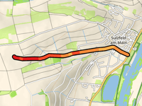 Sonnenberg da Sulzfeld am Main via Erlacher Strasse