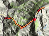 Sonora Pass da Fales Hot Springs