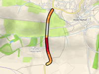 South Hill da Scotland End via Chipping Norton Road