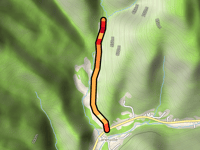 Southwest Hunter Mountain depuis Lanesville
