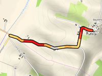 Souvimont via Route Les Arrues