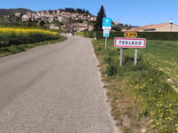 Rue du Paradis von Soyons über Rue du Paradis