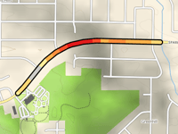 Sparkman Drive da Blue Spring Road