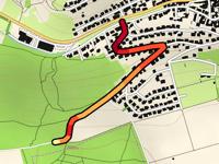 Speierfeld przez Eibelstädter Weg