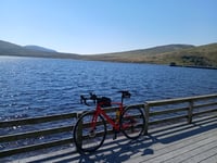 Spelga Dam from Hilltown