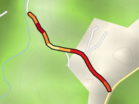 Sperin Road from Turtle Lake